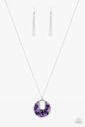 Setting The Fashion - Purple Paparazzi Necklace