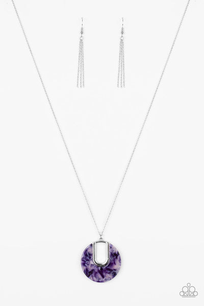 Setting The Fashion - Purple Paparazzi Necklace
