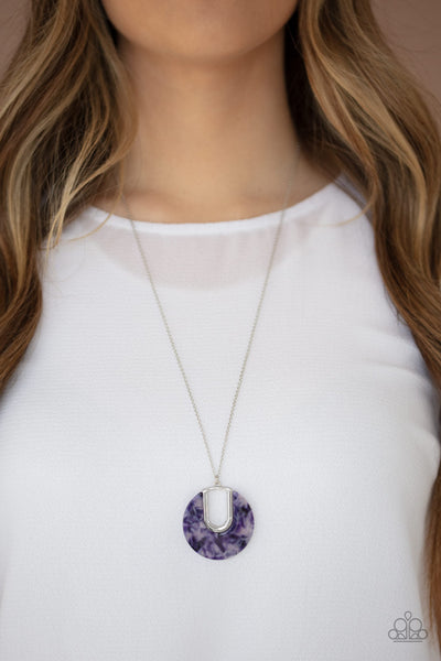 Setting The Fashion - Purple Paparazzi Necklace