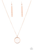 Shimmering Seashores - Copper Paparazzi Necklace