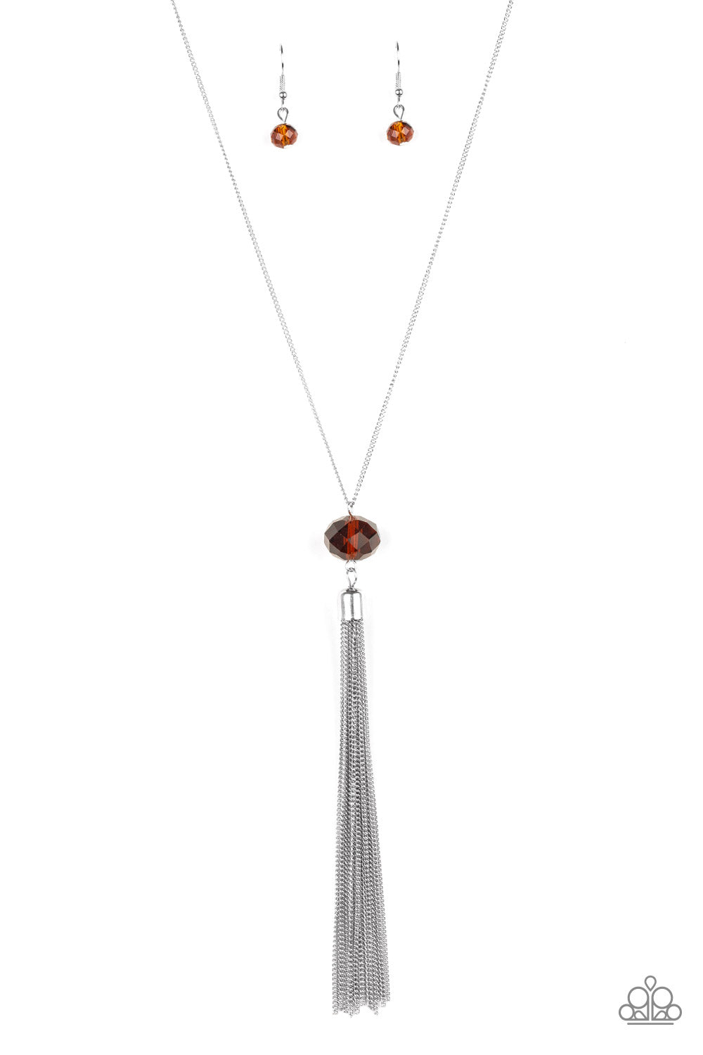 Socialite of the Season - Brown Paparazzi Necklace (#1732)