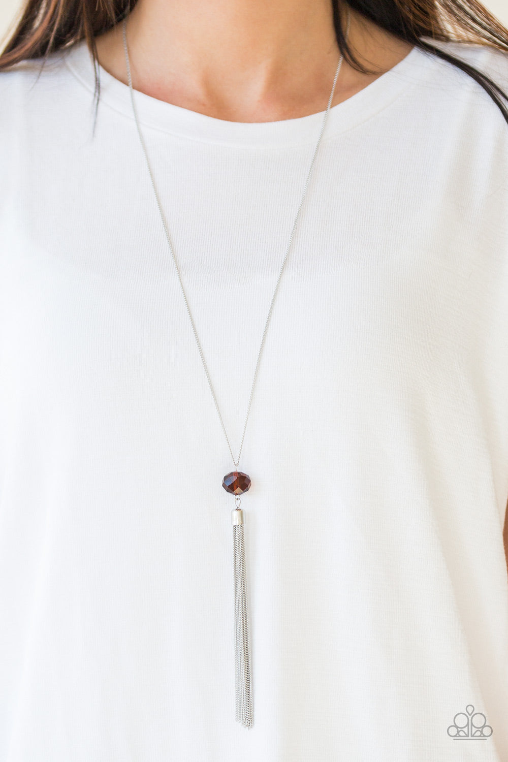 Socialite of the Season - Brown Paparazzi Necklace (#1732)