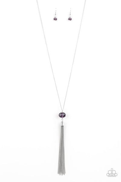 Socialite Of The Season - Purple Paparazzi Necklace (PZ-331)
