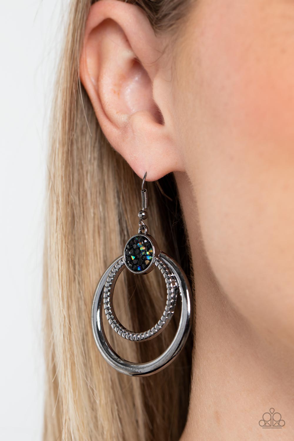 Spun Out Opulence - Multi Paparazzi Earrings (#4669)