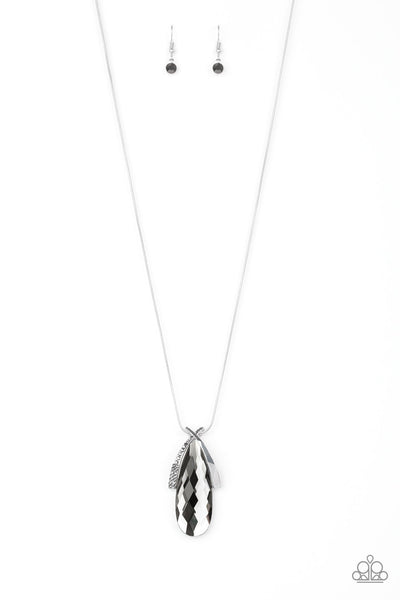Paparazzi Necklace - Stellar Sophistication - Silver (PZ-968)