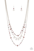 Step Out of My Aura - Purple Paparazzi Necklace (PZ-1215)