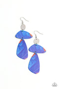 SWATCH Me Now - Blue Paparazzi Earrings (#4668)
