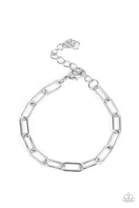 Tailgate Party - Silver Paparazzi Bracelet