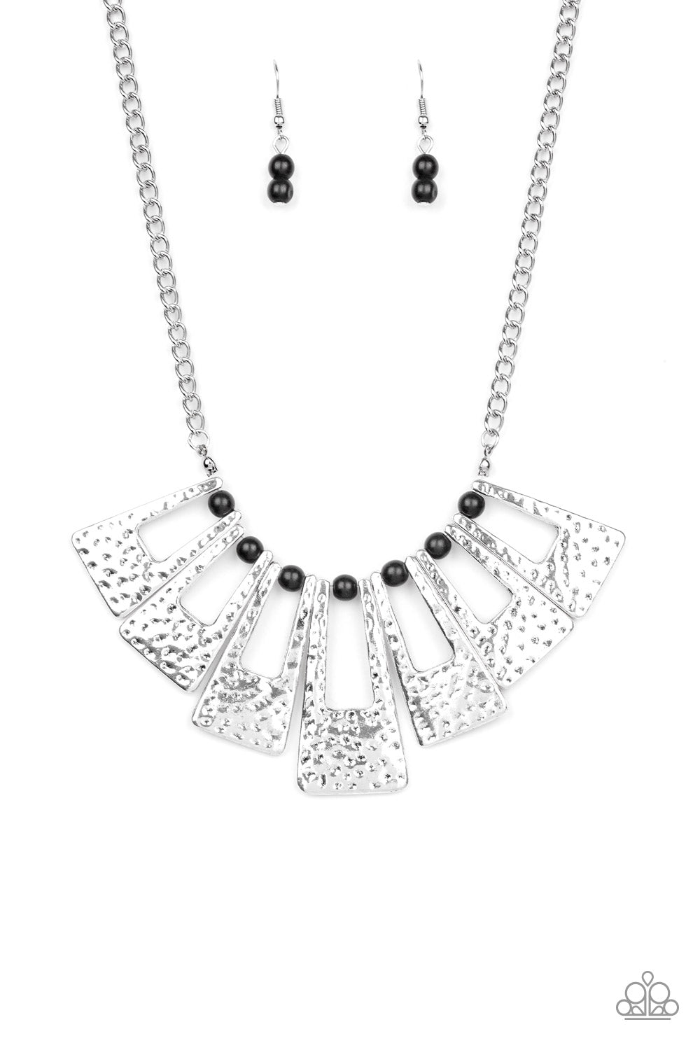 Terra Takeover - Black Paparazzi Necklace (#1597)