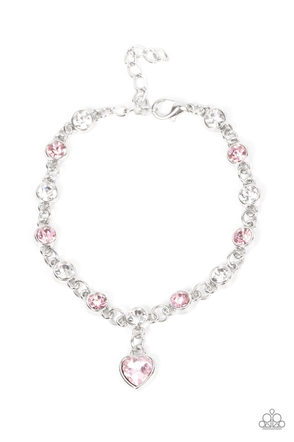 Truly Lovely - Pink Paparazzi Bracelet (#4559)