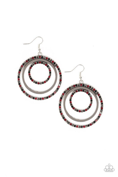 Rippling Refinement Paparazzi  - Multi Earrings