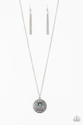 Desert Abundance - Blue Paparazzi Necklace