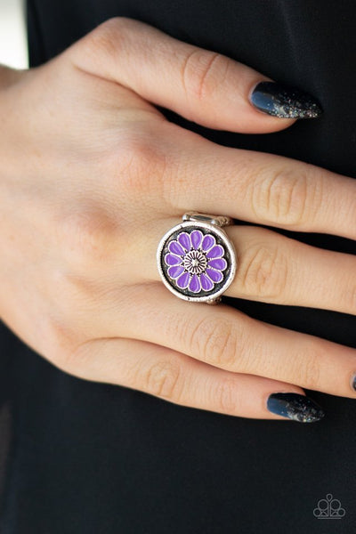 Garden View - Purple Paparazzi Ring