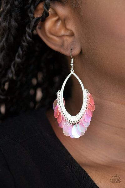 Mermaid Magic  - Pink Earring (#1469)
