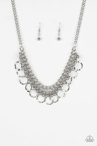 Ring Leader Radiance - Silver Paparazzi Necklace