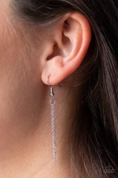 Work The ROAM - Black Paparazzi Necklace (PZ-4754)