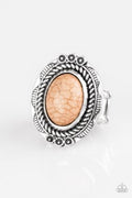 Paparazzi Ring Tumblin Tumbleweeds - Brown (R173)