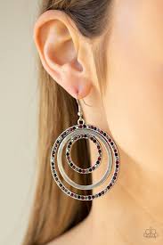 Rippling Refinement Paparazzi  - Multi Earrings
