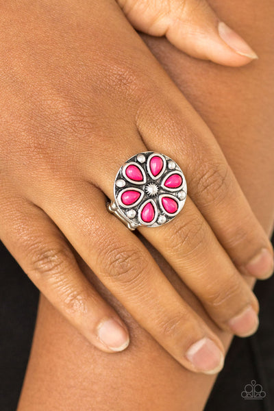 Color Me Calla Lily - Pink Paparazzi Ring